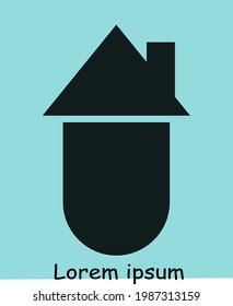 housing logo and symbol design
