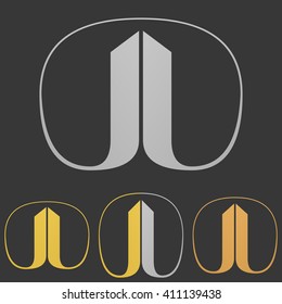 Housing logo vector. Housing icon symbol design template set for building - city - urban - real estate - office - concepts.