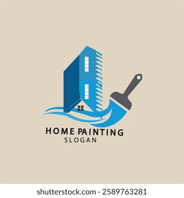 Housing painting logos Paintings, Buildings and Apartments