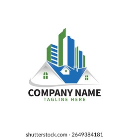 habitação, realidade, sinais, construtor, tipografia, corretor de imóveis, empreiteiro, estrutura, investimento, minimalista, inicial, arquiteto, agente, emblema, agência, cidade, branding, identidade, marketing Logo Design