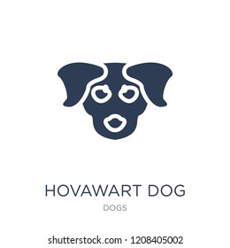 Hovawart dog icon. Trendy flat vector Hovawart dog icon on white background from dogs collection, vector illustration can be use for web and mobile, eps10