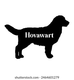 Hovawart Dog silhouette dog breeds logo dog monogram vector