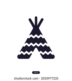 hovel icon on white background Vector illustration.