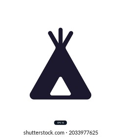hovel icon on white background Vector illustration.
