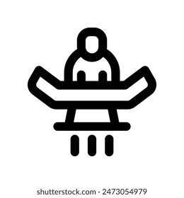 hoverboard icon. vector dual tone icon for your website, mobile, presentation, and logo design.