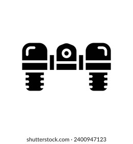 hoverboard icon. vector glyph icon for your website, mobile, presentation, and logo design.