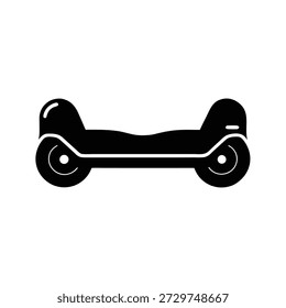 Hoverboard Silhouette Vektorgrafik