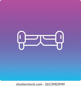 Hoverboard vector icon. Can be used for printing, mobile and web applications.
