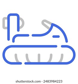 Hovercraft icon for web, app, infographic, etc