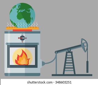 How The Burning Of The Fossil Fuels Heats Up The Planet