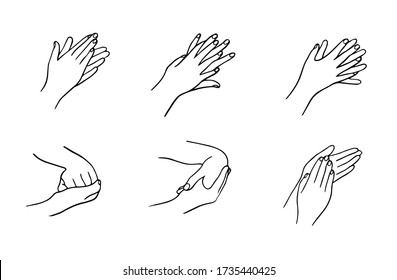 How to clean your hands properly. Rules for Disinfection and hand washing.