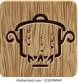 How to cook vector illustration icons