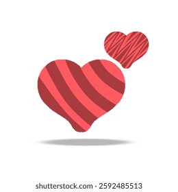 how cute red and pink love