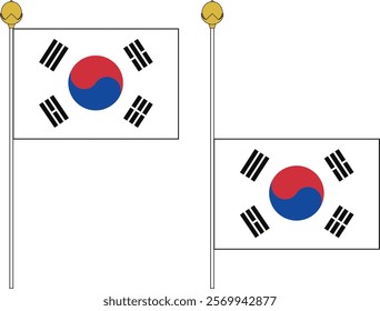 How to Display the National Flag of South Korea.