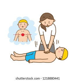 How to do a heart massage