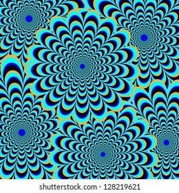 How Does Your Garden Grow?     (motion illusion)