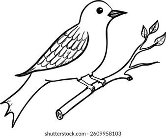  How to draw a Bird step by step