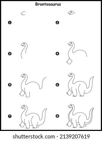 2,908 Brachiosaurus drawing Images, Stock Photos & Vectors | Shutterstock