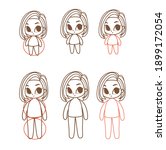 How to draw Chibi Anime vector