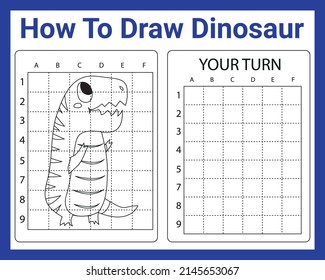 How To Draw Dinosaur For kids