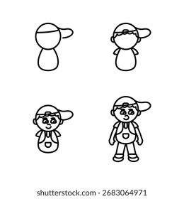 How to Draw a Doll  Easy Step-by-Step Drawing Tutorial for Kids