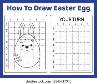 Cómo dibujar Huevo de Pascua para los niños