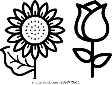 How to draw Flower buteful