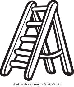 How to Draw Ladder Easy