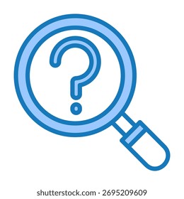 Cómo Icon Blue Dualtone Design Ilustración vectorial