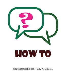 How to icon. Thin linear how to outline icon isolated on white background Line vector how to sign, symbol for web and mobile