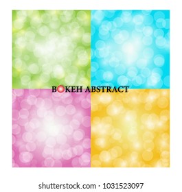 How to make bokeh abstract background in illustrator vector