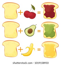 How Make Toast Ingredients for Classic Tasty American Fast Food