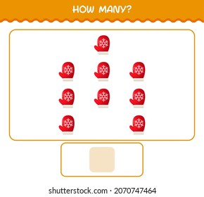 ¿Cuántos dibujos animados hay? Juego de conteo. Juego educativo para niños y niños en edad preescolar