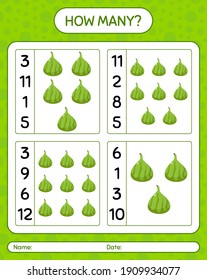 How many counting game with indian fig. worksheet for preschool kids, kids activity sheet, printable worksheet