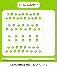 How many counting game with ketupat. worksheet for preschool kids, kids activity sheet, printable worksheet