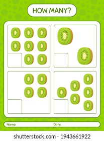 Cuántos juegos de cómputo con hoja de cálculo de quenepa para niños de preescolar, hoja de actividades para niños, hoja de cálculo imprimible