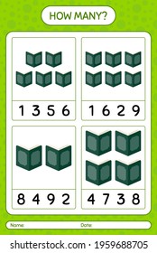 How many counting game with quran. worksheet for preschool kids, kids activity sheet, printable worksheet