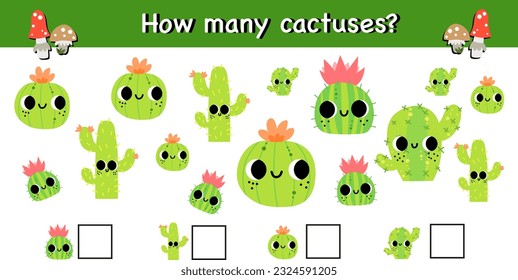 How many lesson riddle cactuses activity childish kid puzzle maze game elementary nursery pre school age with blooming opuntia. Math studying printable worksheet