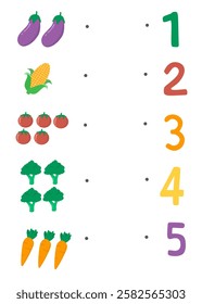 How many worksheet for kids, counting activity for kids, how many vegetables, vegetables worksheet for kids
