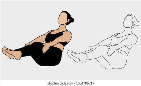 How To Meditation Yoga Technique Guide Color And Line Art