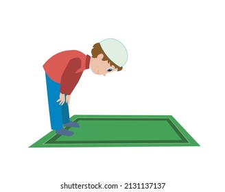 how to pray muslim child