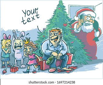 how to say santa claus doesn't exist