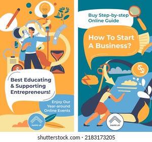 How Start Business Step By Step Stock Vector (Royalty Free) 2183173205 ...