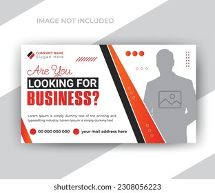 How to start an online business marketing company video thumbnail web banner template
