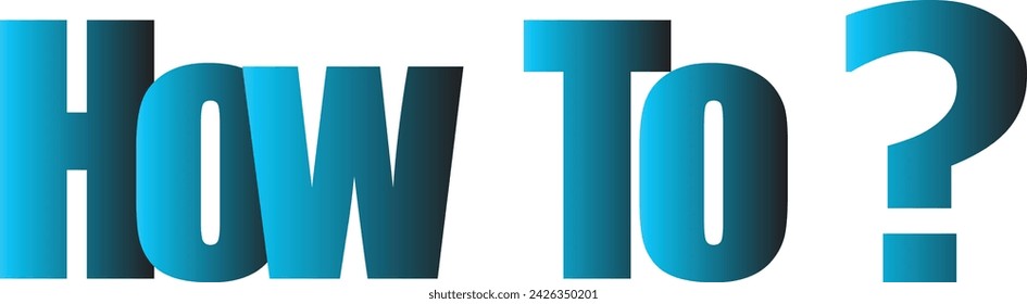 Wie man ein Textsignatur-Symbol erstellt. Wie man eine Schaltflächen-Vorlage erstellt. Wie man Wörter benutzt. Die Wörter WIE man Konzepte erstellt. Wie macht man ? Geschäftskonzept. Weißer Hintergrund. Leerzeichen kopieren.