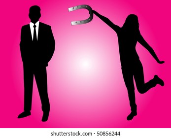 How woman attract man