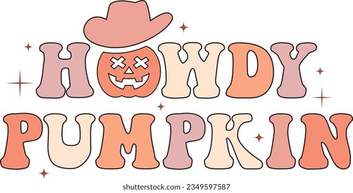 Howdy Pumpkin,
Halloween SVG Design svg