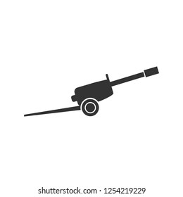Howitzer. Icon Flat