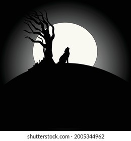 Howling is a sustained noise that carries a long way so it's the perfect way for dogs to communicate over long distances with other dogs.