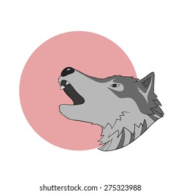 Howling wolf